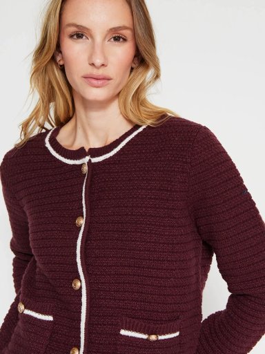 CARDIGAN MUJER REGATTA MANGA LARGA BOTONES - 3