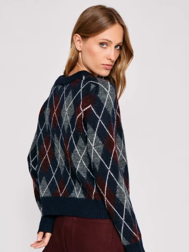 SWEATER MUJER MARQUIS ROMBOS - 2