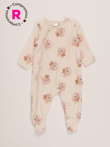 OSITO NIÑA BABY HARVEST PELUDO ESTAMPADO - 1