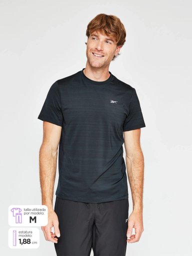 POLERA HOMBRE REEBOK MANGA CORTA ATHLETE TRAIN - 1