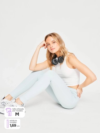 CALZA MUJER REEBOOK CORE TRAIN HIGH - 1