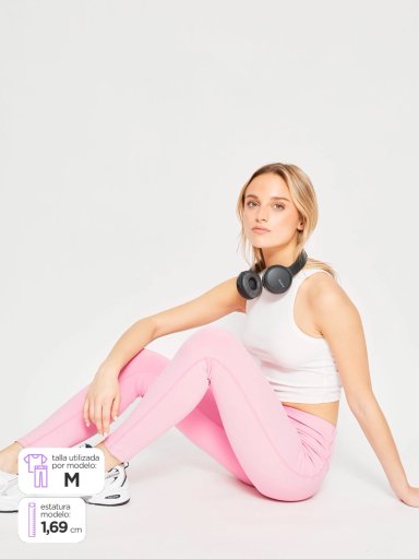 CALZA MUJER REEBOOK CORE TRAIN HIGH - 1
