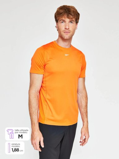 POLERA HOMBRE REEBOOK MANGA CORTA ID RUNNING - 1
