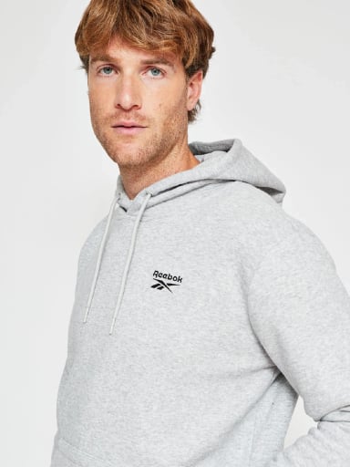 POLERON HOMBRE REEBOK ALGODÓN SMALL LOGO - 3
