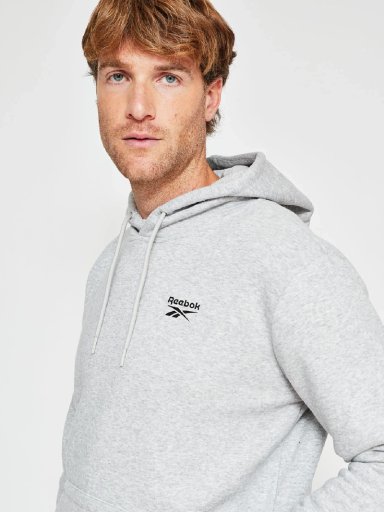POLERON HOMBRE REEBOK ALGODÓN SMALL LOGO - 3