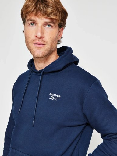 POLERON HOMBRE REEBOK ALGODÓN SMALL LOGO - 3