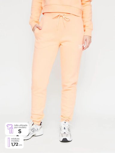PANTALÓN MUJER REEBOK ALGODÓN SMALL LOGO - 1