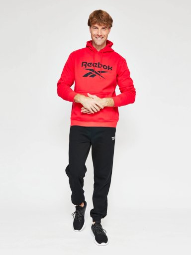 POLERON HOMBRE REEBOK ALGODÓN BIG LOGO - 4