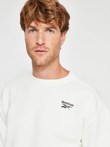 POLERON HOMBRE REEBOK ALGODÓN SMALL LOGO - 3
