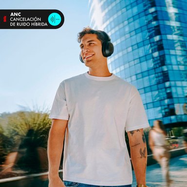 AUDÍFONOS BLUETOOTH BLIK AURA950 CANCELACIÓN DE RUIDO 72H - 4
