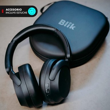 AUDÍFONOS BLUETOOTH BLIK AURA950 CANCELACIÓN DE RUIDO 72H - 7