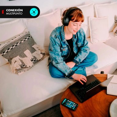 AUDÍFONOS BLUETOOTH BLIK AURA950 CANCELACIÓN DE RUIDO 72H - 8