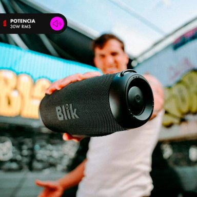 PARLANTE BLUETOOTH PORTÁTIL BLIK POWERBASS30 30W RMS 34 HRS - 4