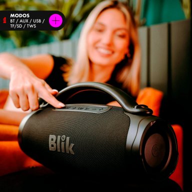 PARLANTE BLUETOOTH PORTÁTIL BLIK POWERBASS60 60W 15 HRS - 8