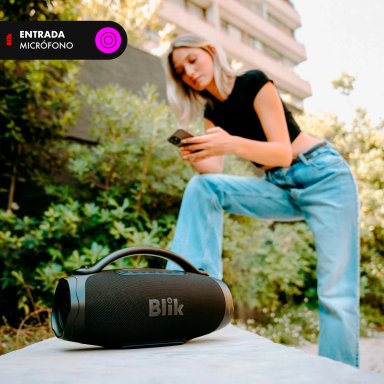 PARLANTE BLUETOOTH PORTÁTIL BLIK POWERBASS60 60W 15 HRS - 9