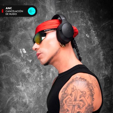 AUDÍFONOS BLUETOOTH BLIK POWERSOUL CANCELACIÓN DE RUIDO 60H - 7