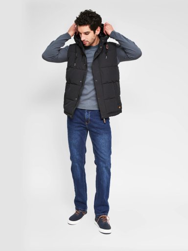 PARKA HOMBRE ROBERT LEWIS SIN MANGAS GORRO - 4
