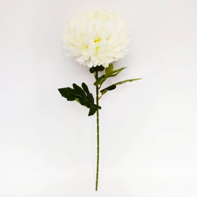 FLOR DECORATIVA RIPLEY HOME CRISANTEMO GRANEL BLANCO - 1