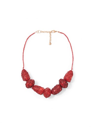 COLLAR MUJER SFERA CHOKER PIEDRAS - 1