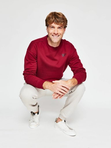 POLERON HOMBRE REEBOK ALGODÓN SMALL LOGO - 4