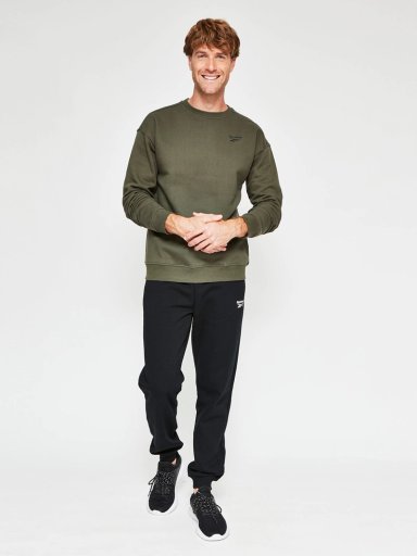 POLERON HOMBRE REEBOK ALGODÓN SMALL LOGO - 4