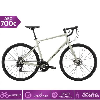 BICICLETA RUTA Y PISTA OXFORD STARDUST 4 14V S/M ARO 700C - 1