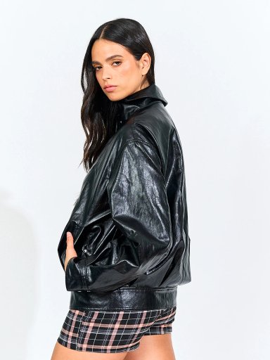 CHAQUETA MUJER INDEX CORTA OVERSIZE - 5