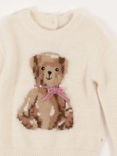 SWEATER NIÑA BABY HARVEST EFECTO PELO - 3
