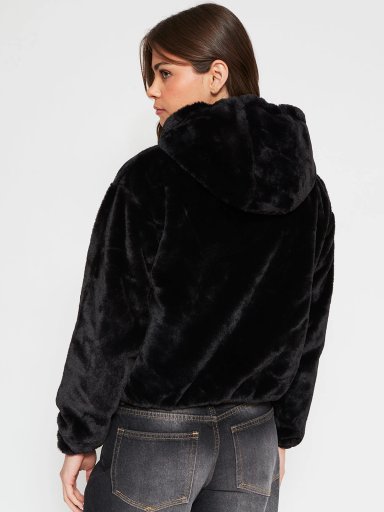 CHAQUETA MUJER INDEX PELUDA CAPUCHA - 2