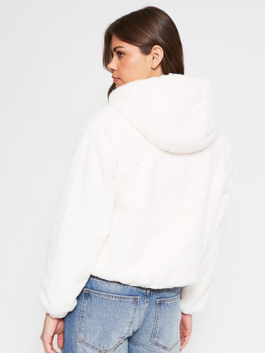 CHAQUETA MUJER INDEX PELUDA CAPUCHA - 2