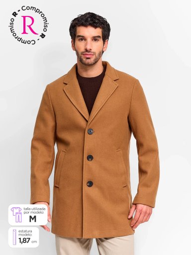 ABRIGO HOMBRE INDEX BOTONES - 1