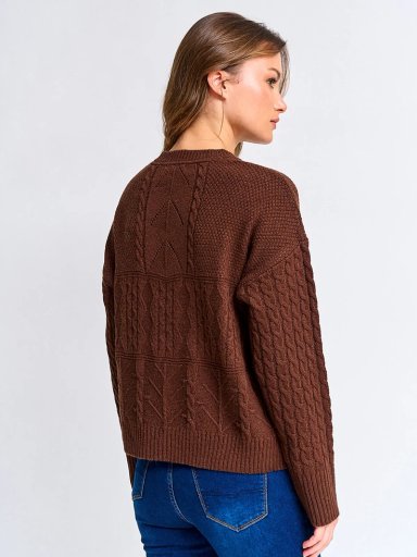 SWEATER MUJER PEPE JEANS TRENZADO - 2