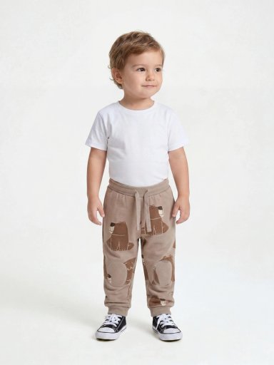 PANTALÓN DE BUZO NIÑO BABY HARVEST - 1