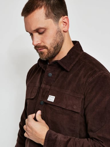 CHAQUETA HOMBRE HALF ALGODÓN COTELÉ - 3