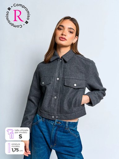 CHAQUETA MUJER INDEX CORTA - 1