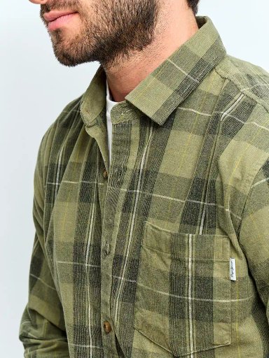 CAMISA HOMBRE PEPE JEANS ALGODÓN MANGA LARGA COTELÉ - 3