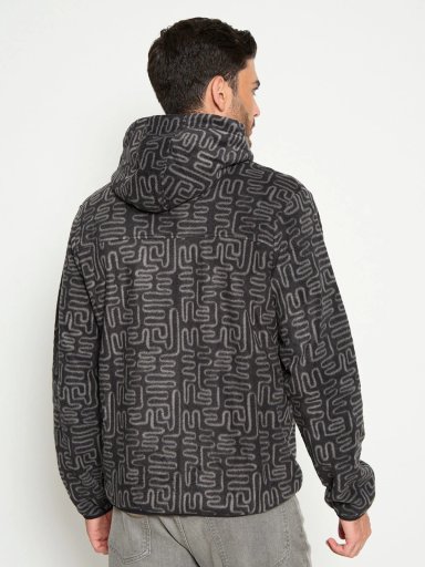 POLAR HOMBRE HALF HOODIE PRINT - 2