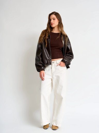 SWEATER MUJER INDEX MANGA LARGA AJUSTADO - 4