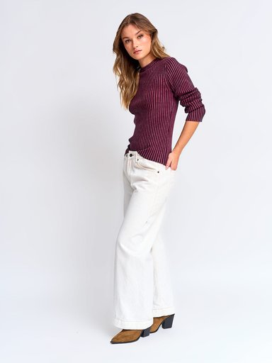 SWEATER MUJER BARBADOS RIB - 4