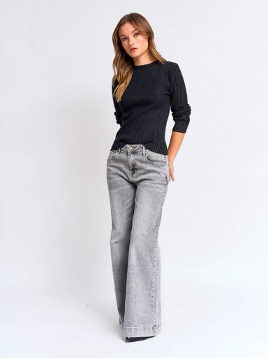 SWEATER MUJER BARBADOS RIB - 4