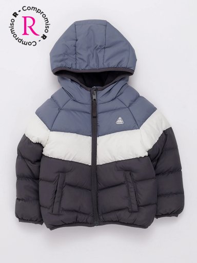 PARKA NIÑO BABY HARVEST BLOQUES COLORES - 1