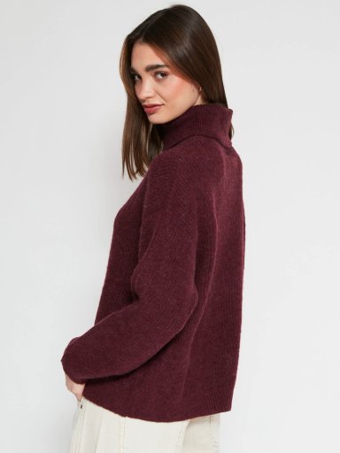 SWEATER MUJER INDEX MANGA LARGA BÁSICO - 2