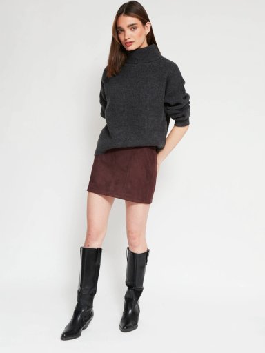 SWEATER MUJER INDEX MANGA LARGA BÁSICO - 4