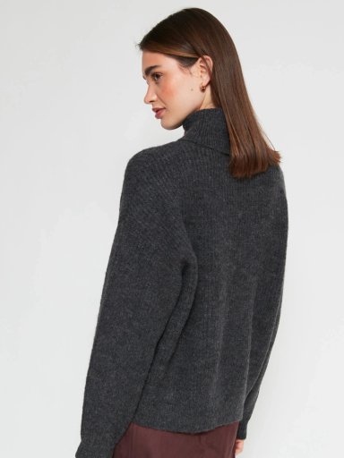 SWEATER MUJER INDEX MANGA LARGA BÁSICO - 2
