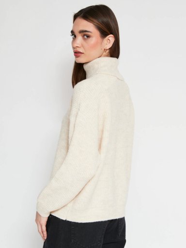 SWEATER MUJER INDEX MANGA LARGA BÁSICO - 2