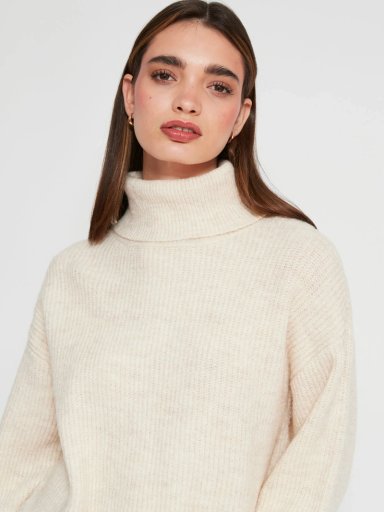 SWEATER MUJER INDEX MANGA LARGA BÁSICO - 3