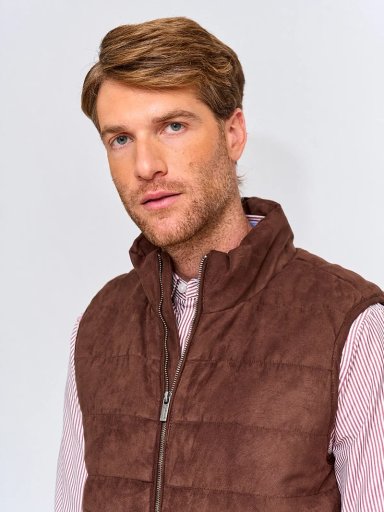 CHAQUETA HOMBRE CACHAREL TIPO SUEDE - 3
