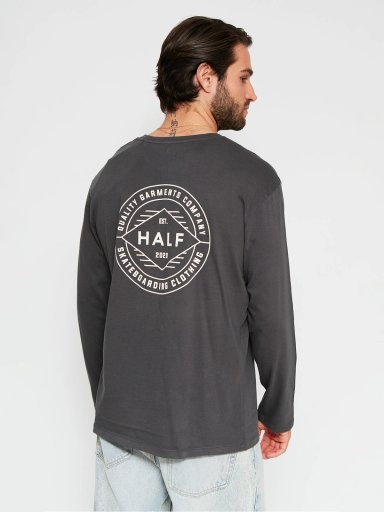 POLERA HOMBRE BARBADOS ALGODÓN MANGA LARGA LAVADA - 2