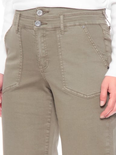 PANTALÓN MUJER WADOS ALGODÓN CARGO TIRO ALTO - 5