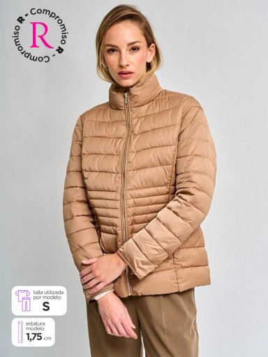 PARKA MUJER CACHAREL CUELLO ALTO - 1